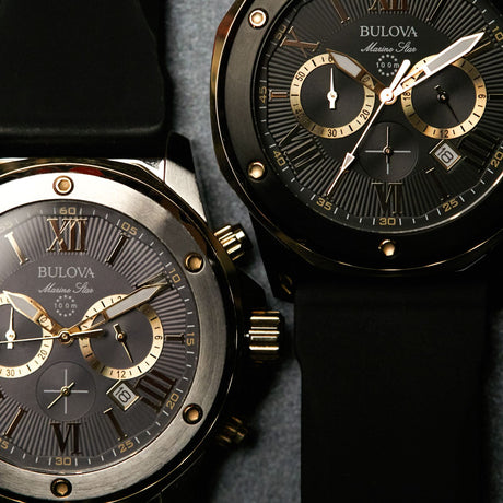 98B277 Reloj Bulova Marine Star de hombre pulsera de piel