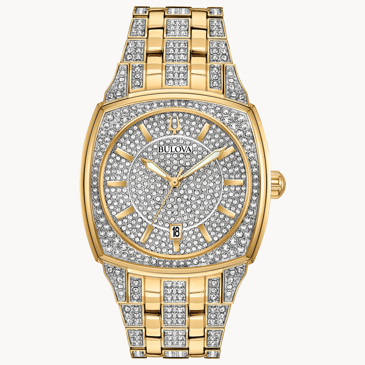 98B323 Reloj Bulova Crystal Phantom de hombre pulsera de metal