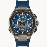 98B357 Reloj Bulova Precisionist  Edición 10 aniversario de hombre pulsera de resina 45 mm