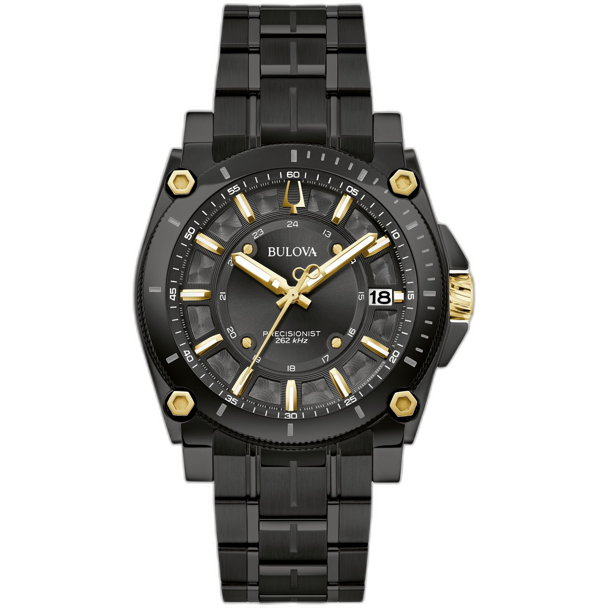 98B408 Reloj Bulova Icon de caballero pulsera de metal