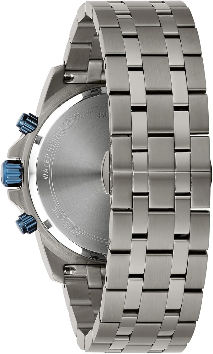 98B411 Reloj Bulova Marine de hombre pulsera de metal