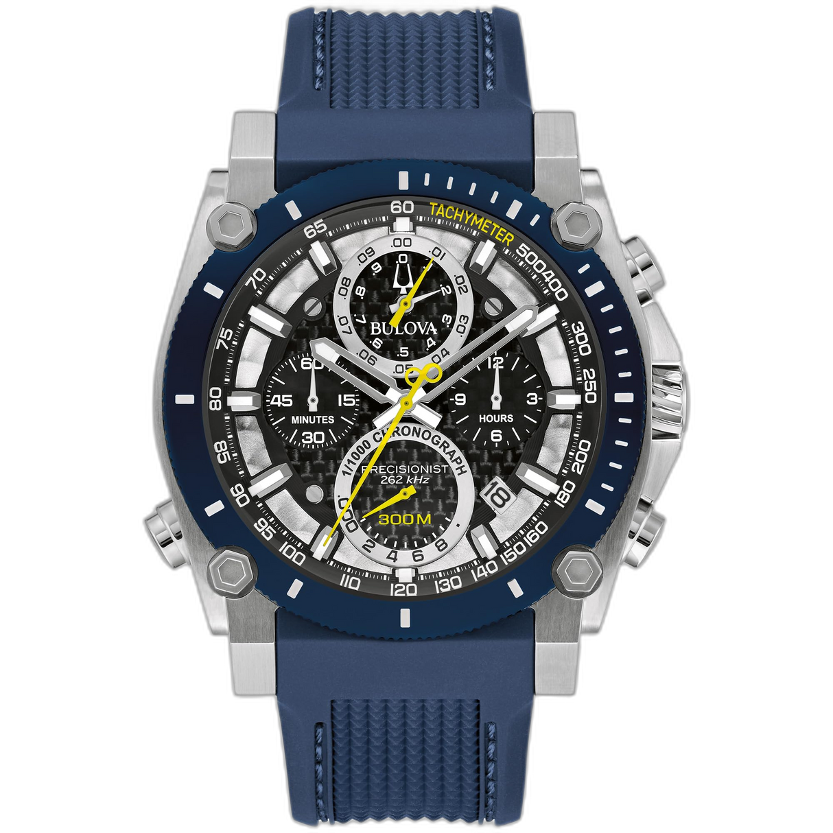 98B413 Reloj Bulova Icon de hombre correa de caucho