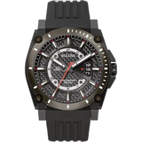 98B417 Bulova Precisionist de caballero pulsera de resina