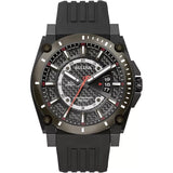 98B417 Bulova Precisionist de caballero pulsera de resina