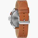 98B427 Reloj Bulova Racer de hombre banda de piel 42 mm
