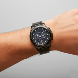 98D133 Reloj Bulova Diamond Accent de hombre pulsera de metal 44 mm