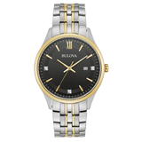 98D160 Reloj Bulova Classic de caballero pulsera de metal