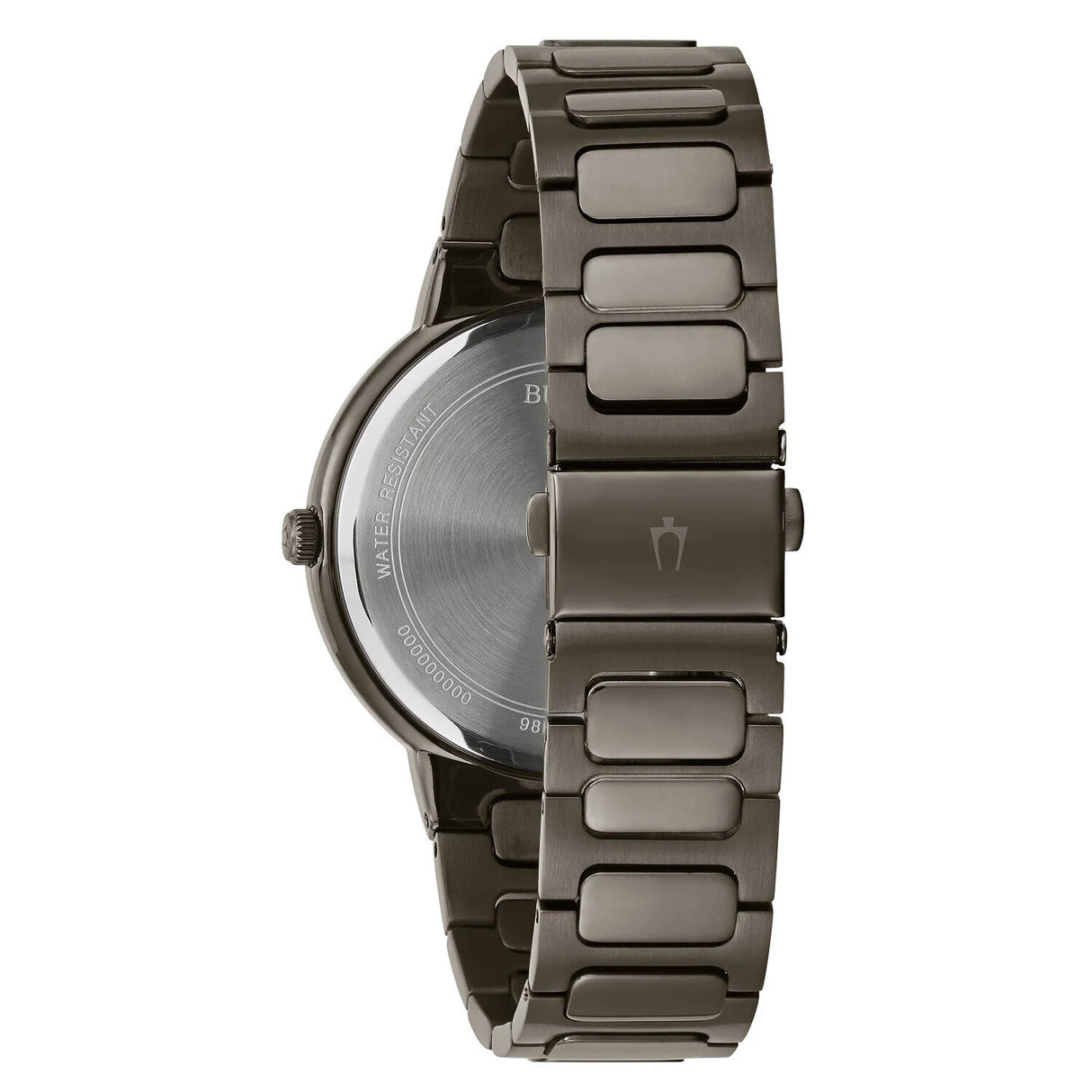 98D162 Reloj Bulova Diamond de hombre pulsera de metal 41 mm