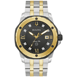 98D175 Bulova Marine Star Reloj para Hombre Pulsera de Metal Análogo