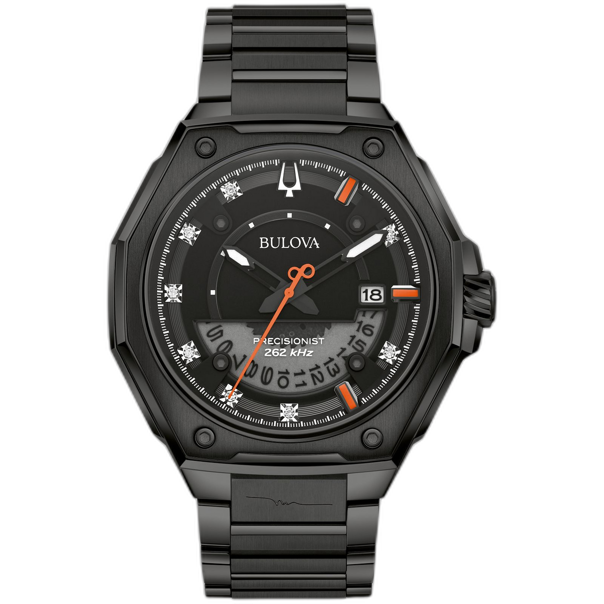 98D183 Reloj Bulova Series X Marc Anthony de caballero pulsera de metal