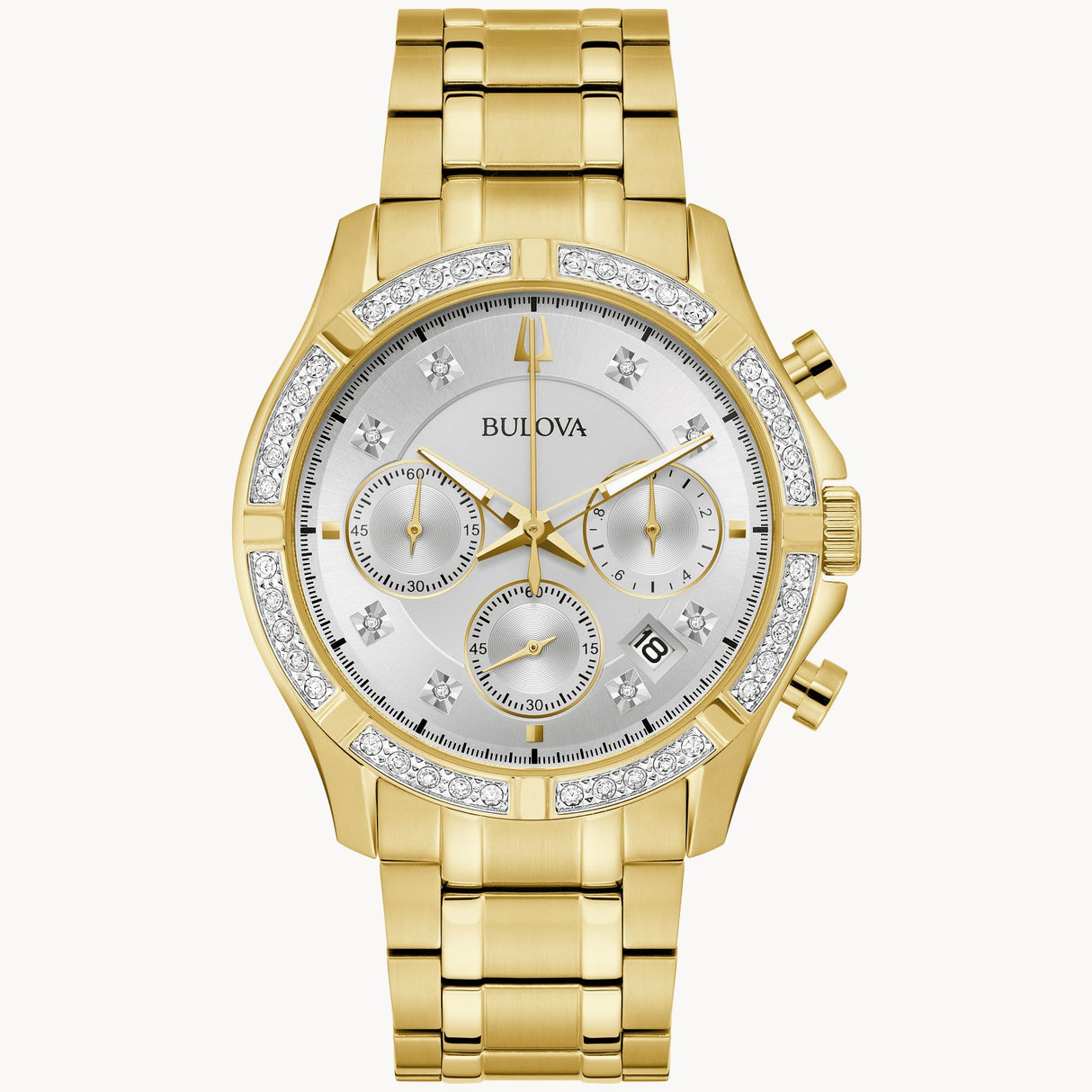 98E113 Reloj Bulova Classic de hombre pulsera de metal