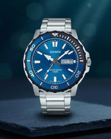 MTD-125D Reloj Casio para Hombre Pulsera de Metal Análogo