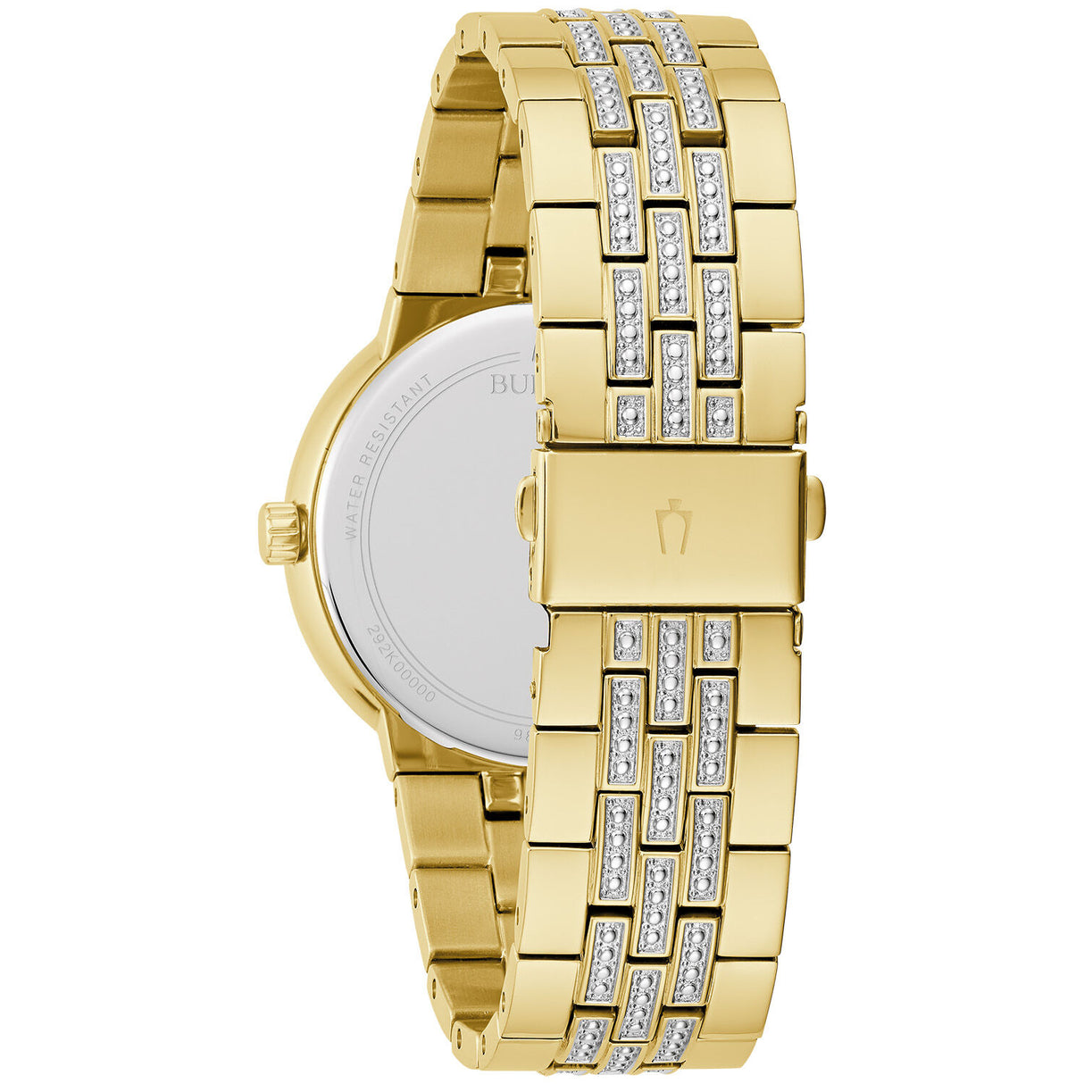 98K113 Reloj Bulova Crystal Dorado para Hombre