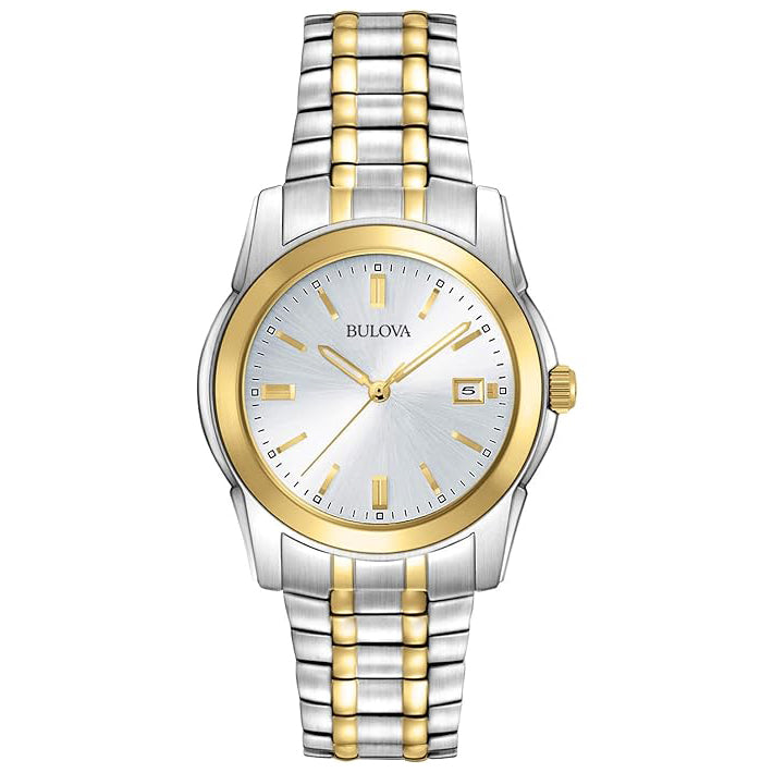 98L218 Reloj Bulova de dama correa de acero inoxidable