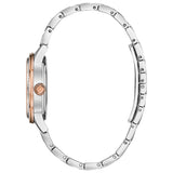 98L246 Reloj Bulova Crystal de dama pulsera de metal