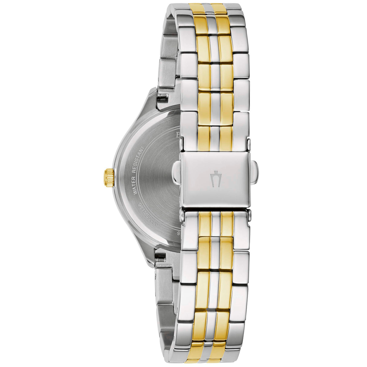 98L273 Reloj Bulova Crystal de mujer pulsera de metal