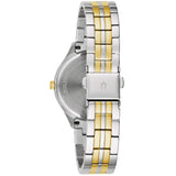 98L273 Reloj Bulova Crystal de mujer pulsera de metal