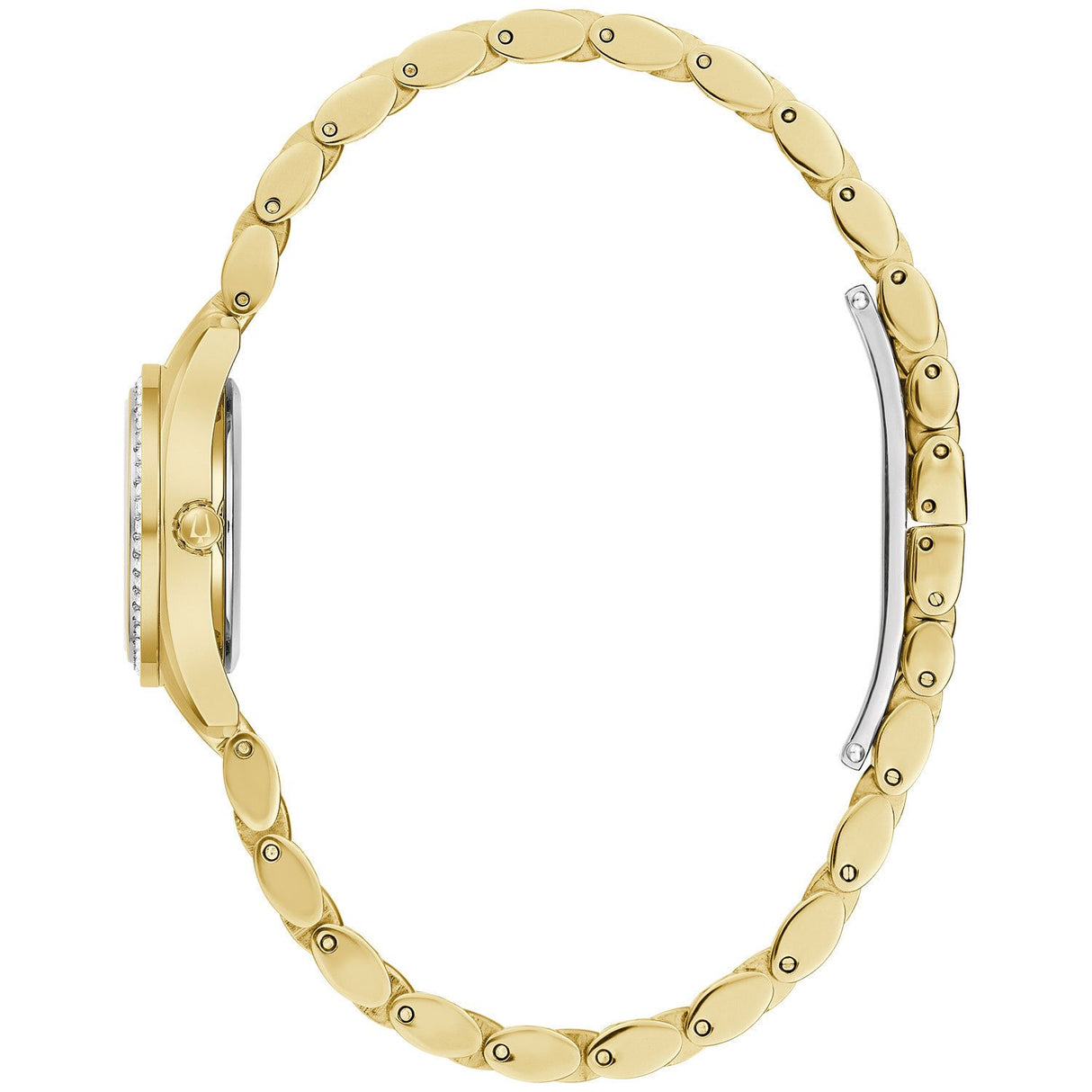 98L307 Reloj Bulova Dress de dama banda de metal 23.5 mm