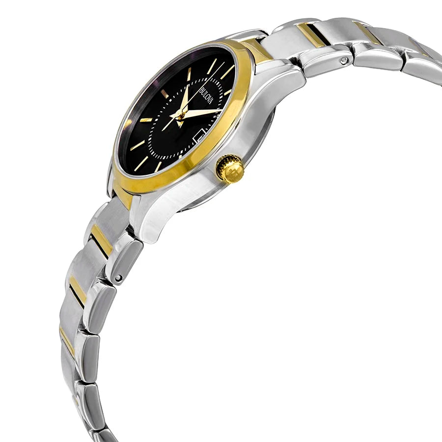 98M127 Reloj Bulova de mujer pulsera de metal