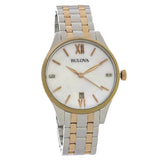 98P150 Reloj Bulova Diamond Accent de mujer pulsera de metal