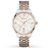 98P150 Reloj Bulova Diamond Accent de mujer pulsera de metal