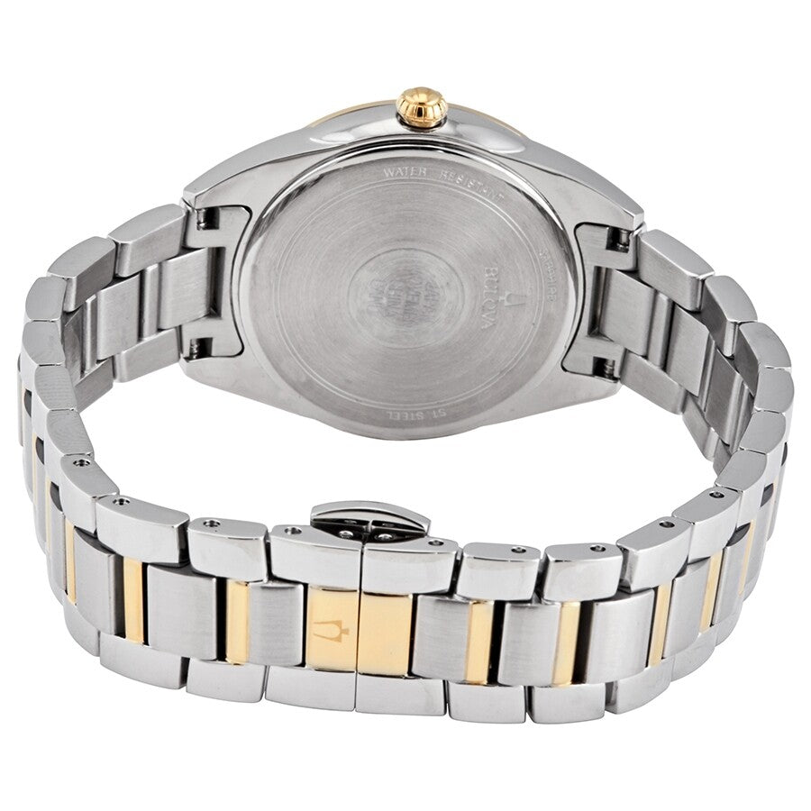 98P184 Reloj Bulova Sutton de dama pulsera de metal 33 mm
