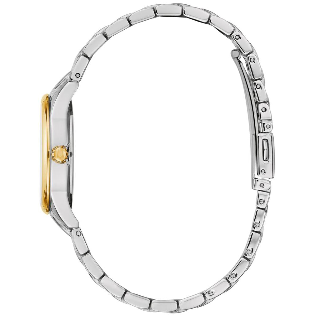 98P196 Bulova Reloj de Diamantes para Mujer dos Tonos