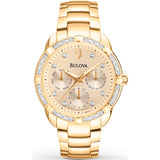 98R171 Reloj Bulova Diamond de mujer correa de metal