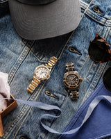 98R234 Reloj Bulova Marine Star de dama pulsera de metal 32 mm