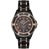 98R242 Reloj Bulova Marine Star de mujer pulsera de metal 37 mm