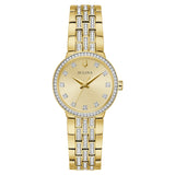 98X133 Reloj Bulova Classic de dama pulsera de metal 28 mm