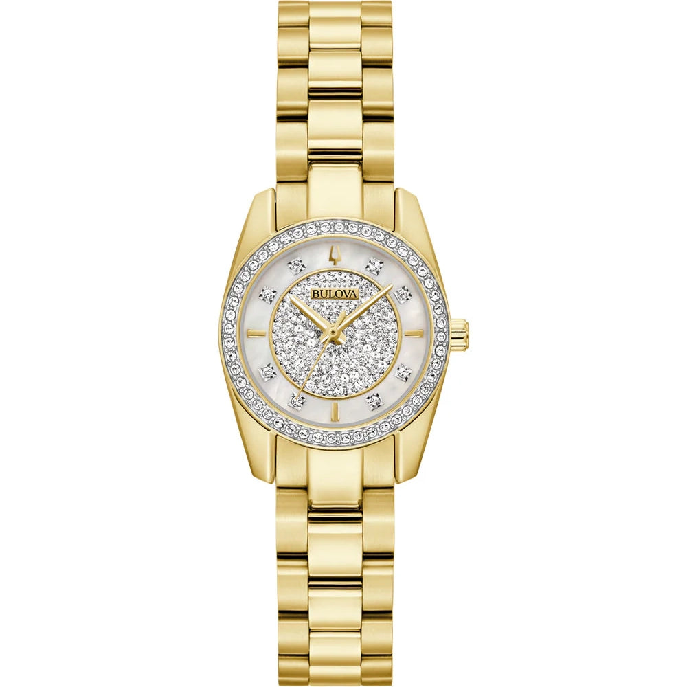 98X137 Reloj Bulova Classic de dama pulsera de metal