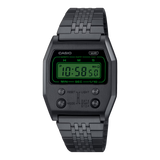 A1100 Casio Reloj Unisex Vintage Clásico Pulsera de Metal Digital