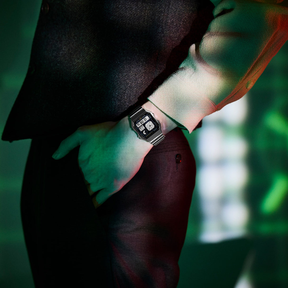 A130WE Casio de hombre pulsera de metal