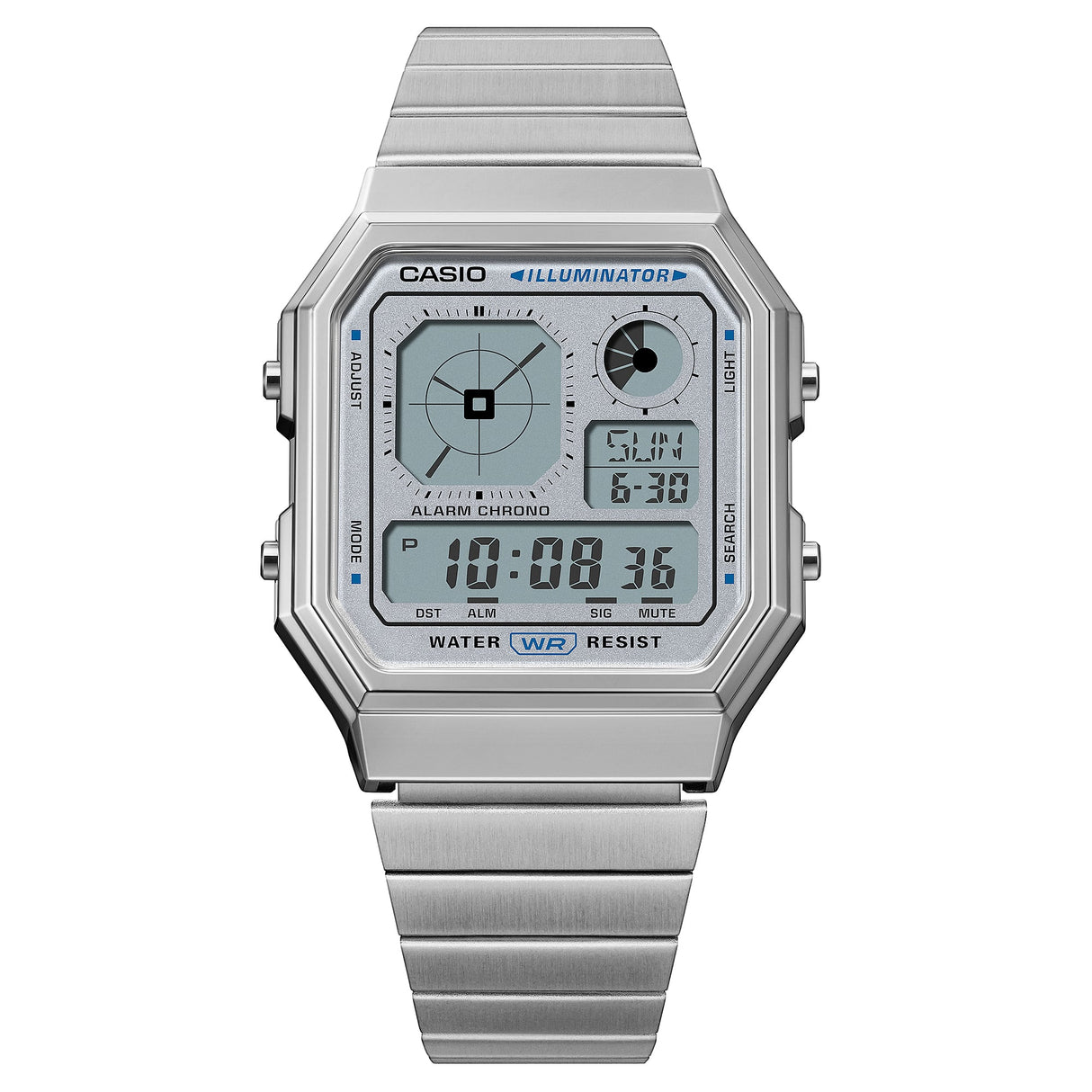 A130WE Casio de hombre pulsera de metal