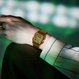 A130WE Casio de hombre pulsera de metal