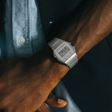 A158WEM Reloj Casio unisex correa mesh