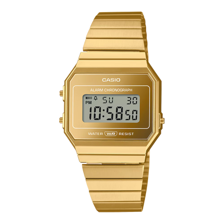 A700WEV Casio Vintage Reloj Unisex Correa de Metal