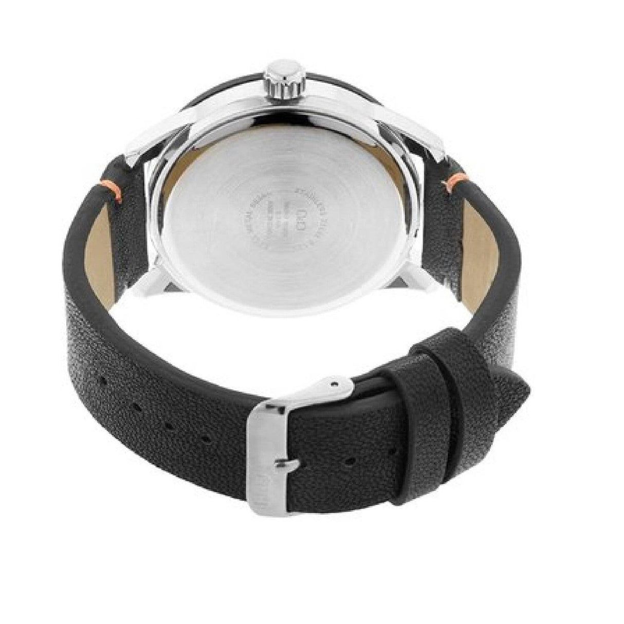 AA34J Reloj QQ Análogo para Hombre Pulsera de Cuero