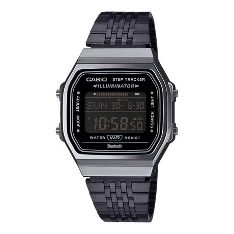 ABL-100 Reloj Casio Unisex pulsera de metal digital con Bluetooth vintage