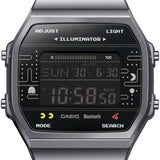 ABL-100WEPC-1B Reloj Casio Pac-Man de hombre pulsera de metal con bluetooth