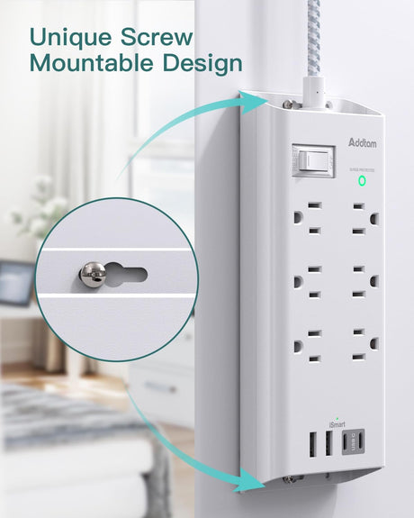 AD5006C2 Regleta Addtam 6 conectores