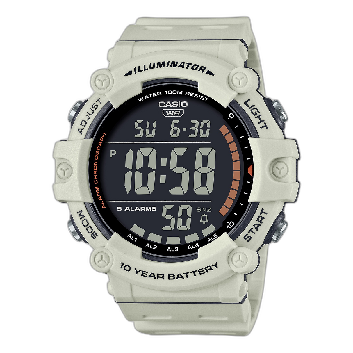 AE-1500WH Reloj Casio para Hombre Pulsera de Resina Digital