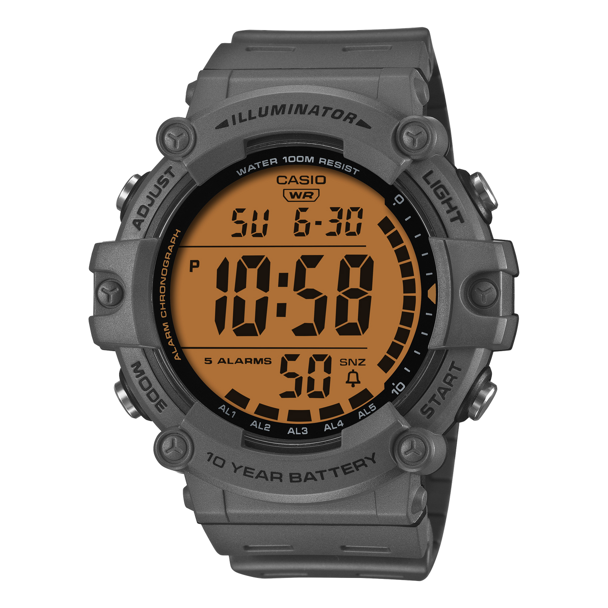 AE-1500WH Reloj Casio para Hombre Pulsera de Resina Digital