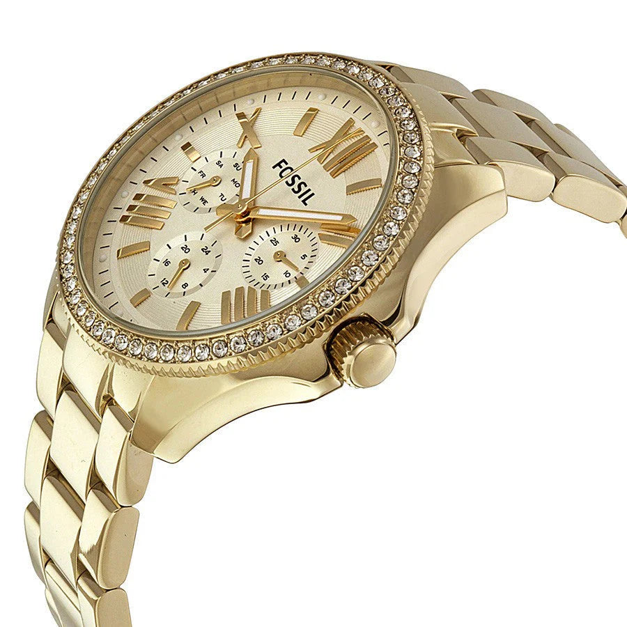 Reloj Fossil Cecile de dama pulsera de metal 40mm