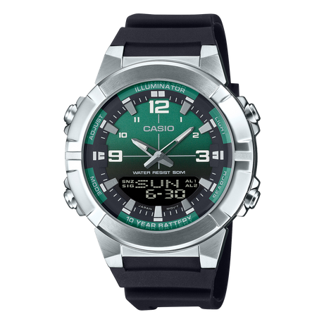 AMW-870 Reloj Casio doble hora pulsera de resina