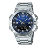 AMW-870D Reloj Casio pulsera de metal doble