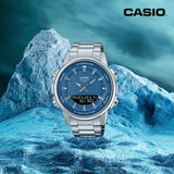 AMW-880D Reloj Casio para hombre pulsera de metal