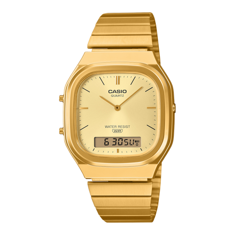 AQ-240 Reloj Casio de dama pulsera de metal