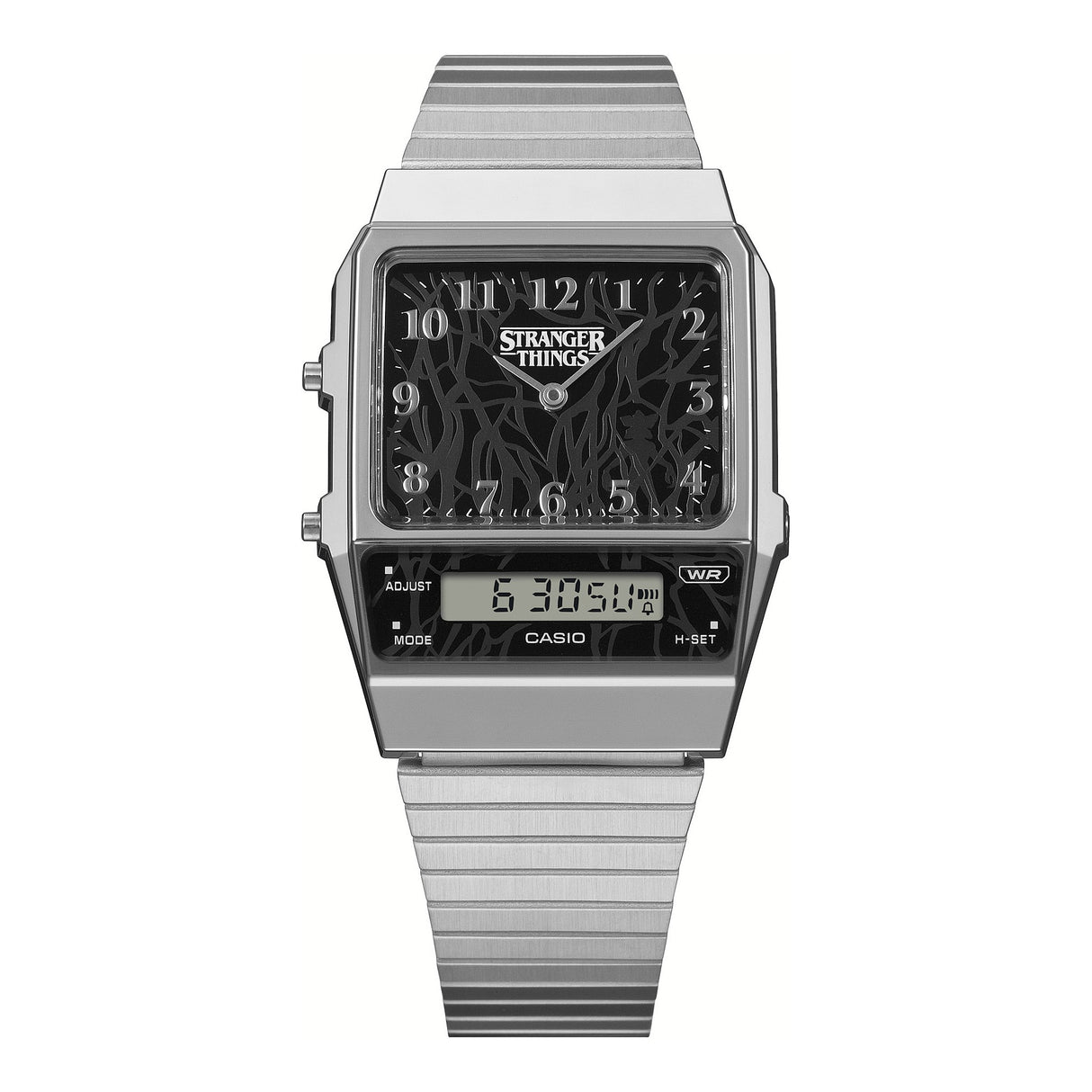 AQ-800EST-1A Reloj Casio Stranger Thing unisex correa de metal
